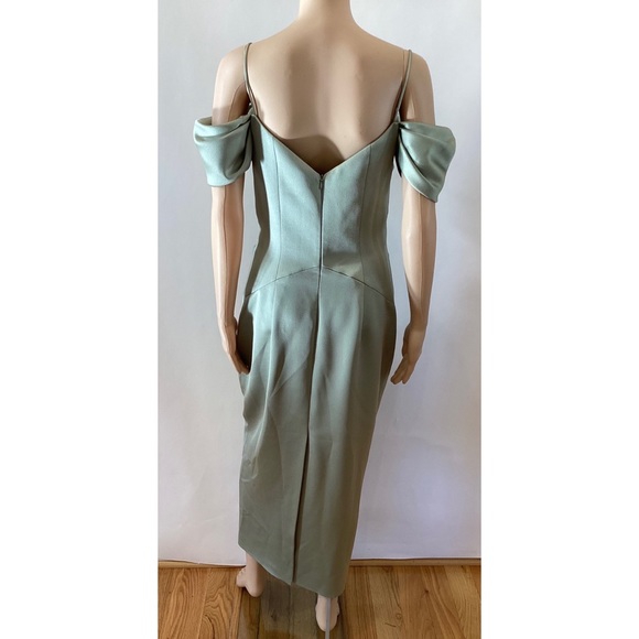 RASARIO CUTOUT OFF THE SHOULDER MIDI DRESS - Picture 4 of 8